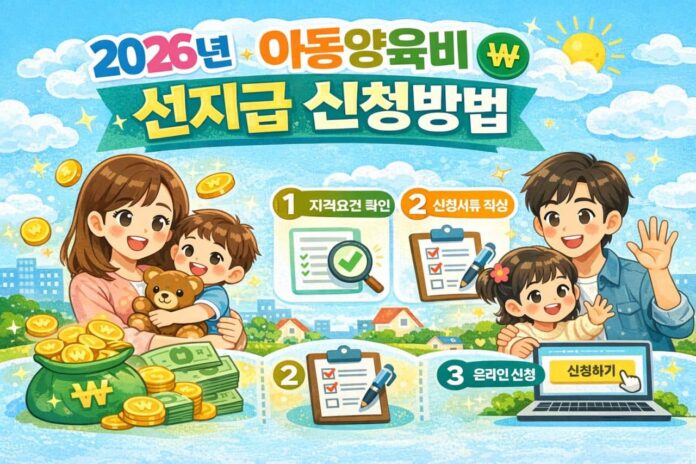 아동양육비선지급