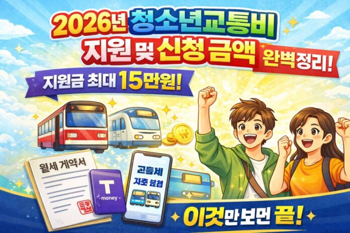 청소년교통비지원