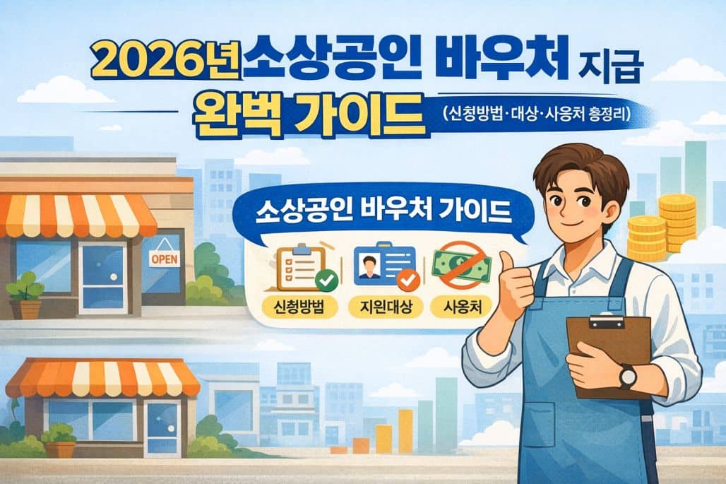 소상공인 바우처 25만원 지급